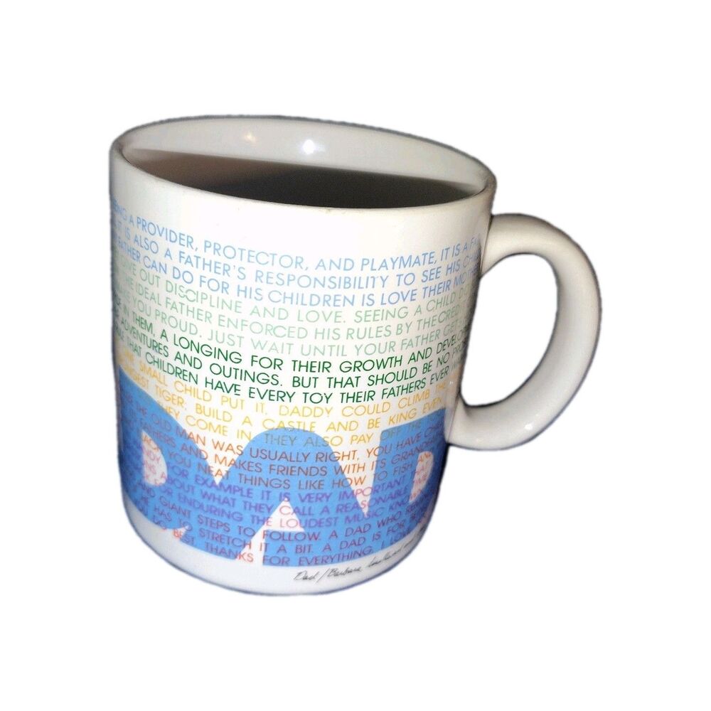 DAD Barbara Smallwood Glenn Taylor Toscany Collection Coffee Mug, VINTAGE   JJ